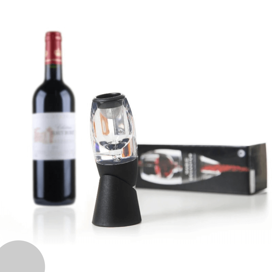 Weinbelüfter & Dekanter mit Filter und Ständer