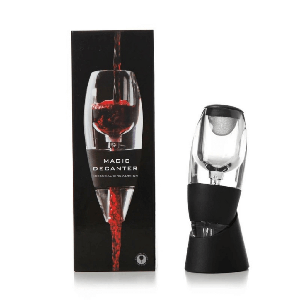 Weinbelüfter & Dekanter mit Filter und Ständer
