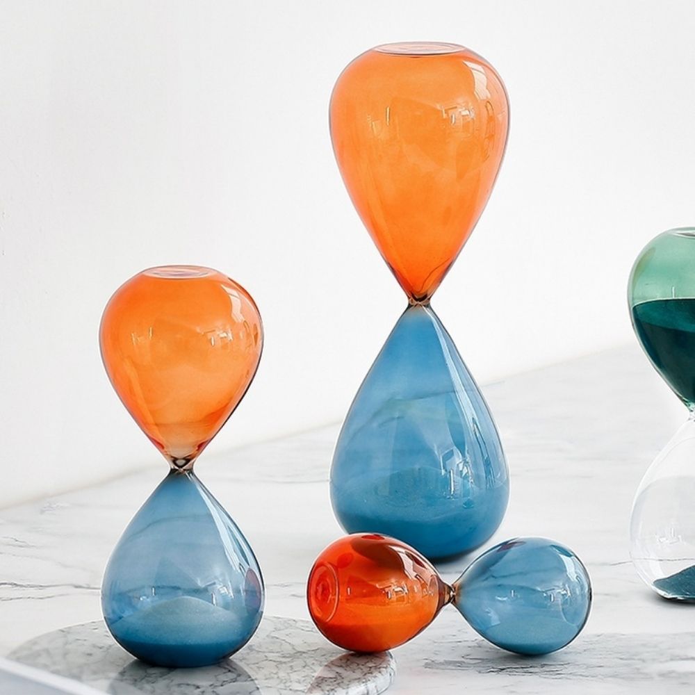 Dekorative Sanduhr Colorful – Stilvolle Zeitmessung mit Charme (Cópia)