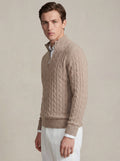 Suéter de Cashmere Bege
