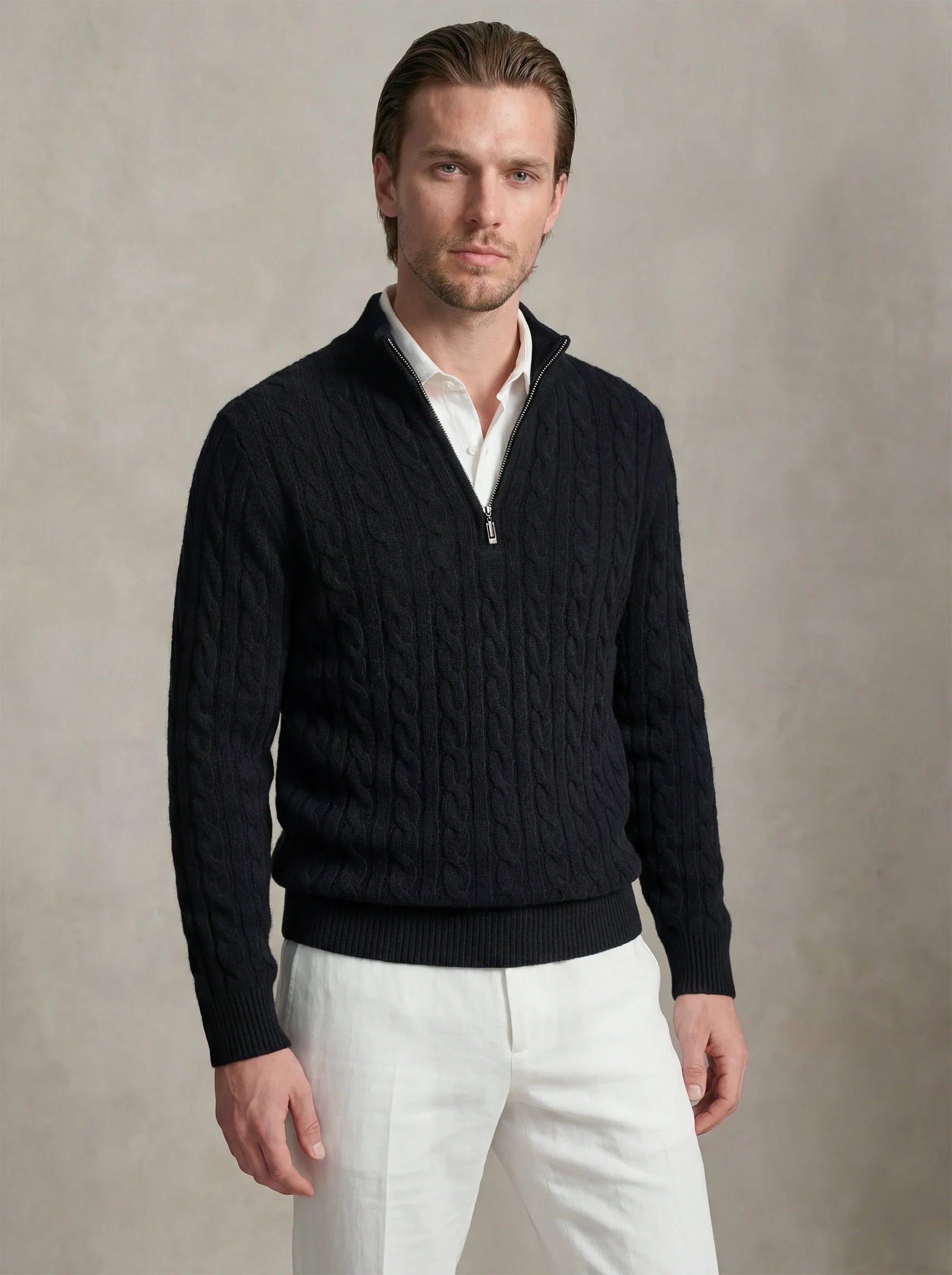 Suéter de Cashmere Preto