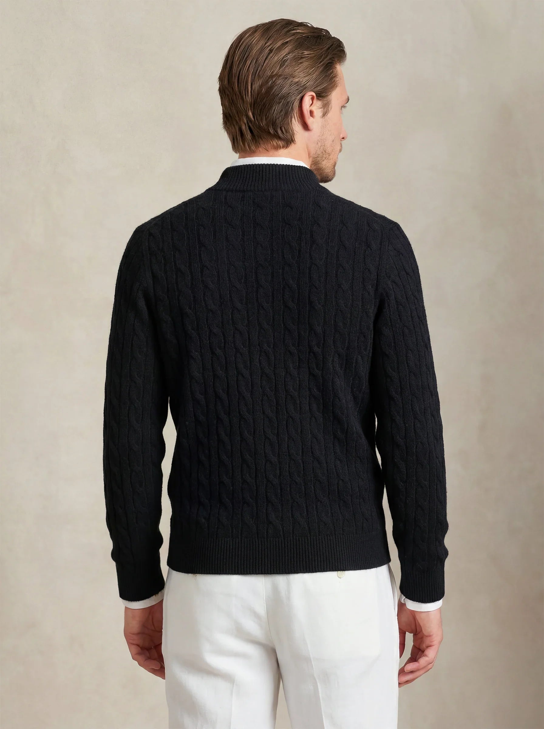 Suéter de Cashmere Preto