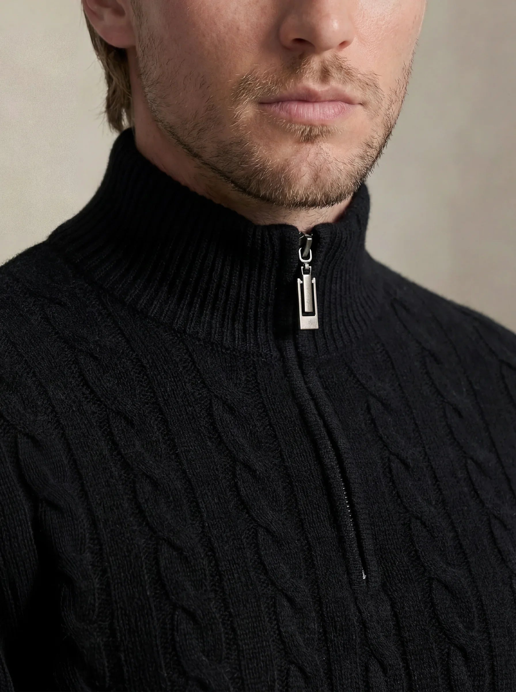 Suéter de Cashmere Preto