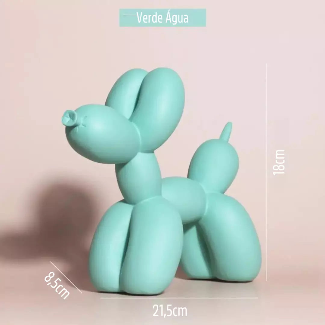 Ballonhund Dekofigur – Modernes Kunstobjekt aus Resin (Cópia)