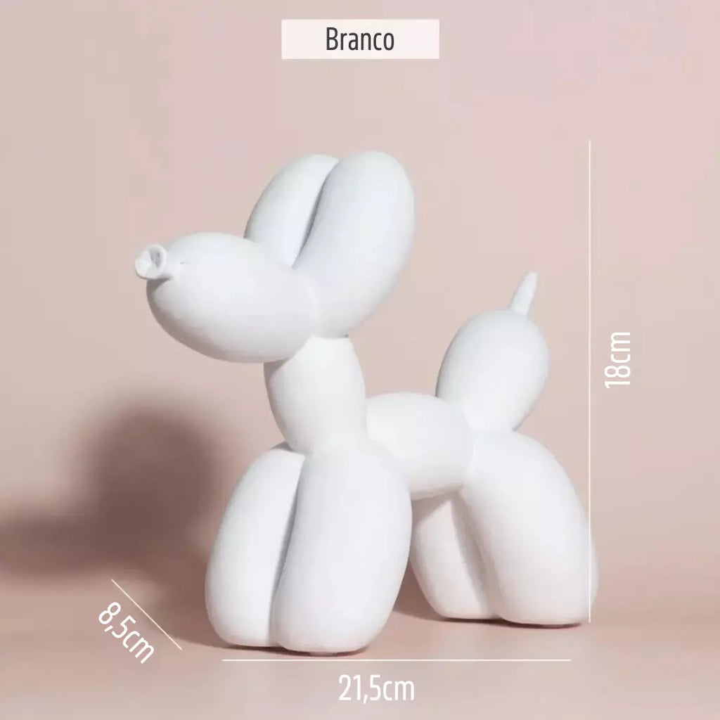 Ballonhund Dekofigur – Modernes Kunstobjekt aus Resin (Cópia)