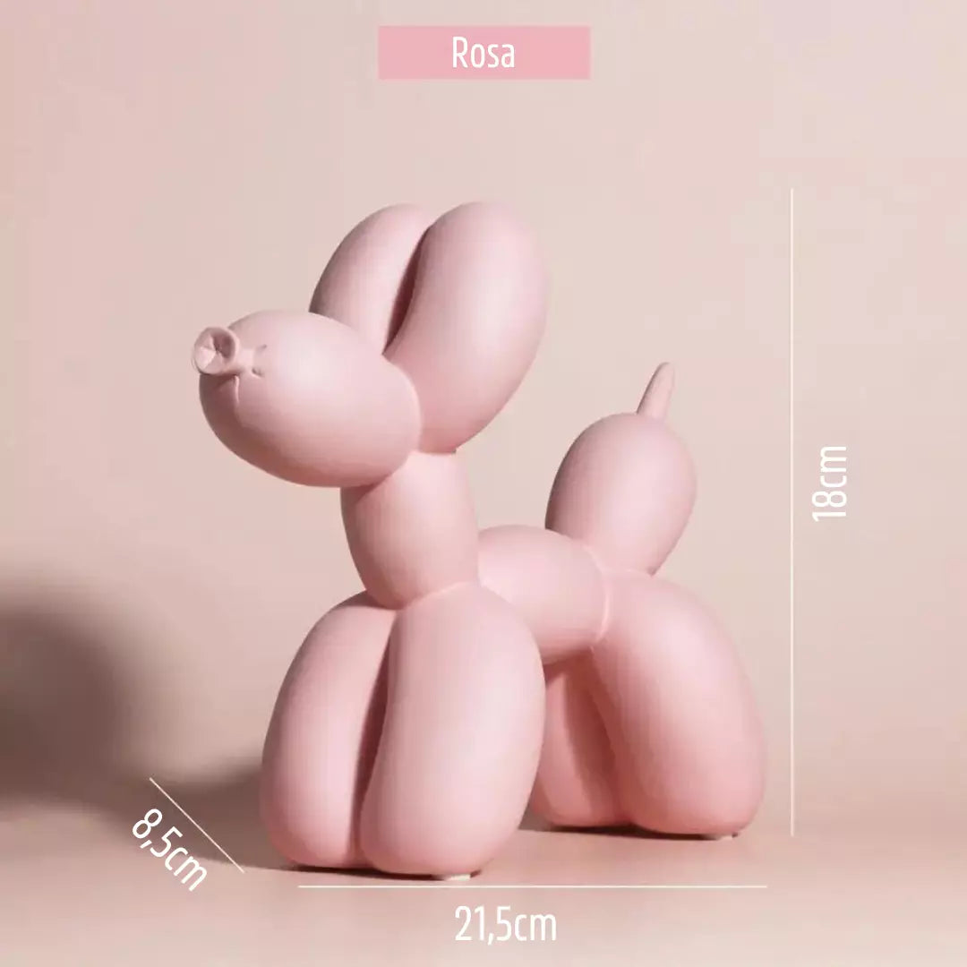 Ballonhund Dekofigur – Modernes Kunstobjekt aus Resin (Cópia)