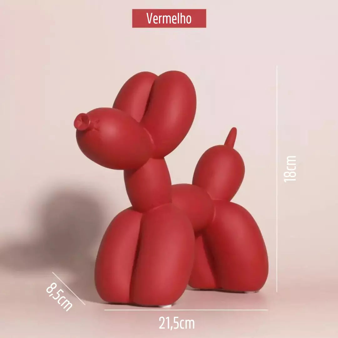 Ballonhund Dekofigur – Modernes Kunstobjekt aus Resin (Cópia)