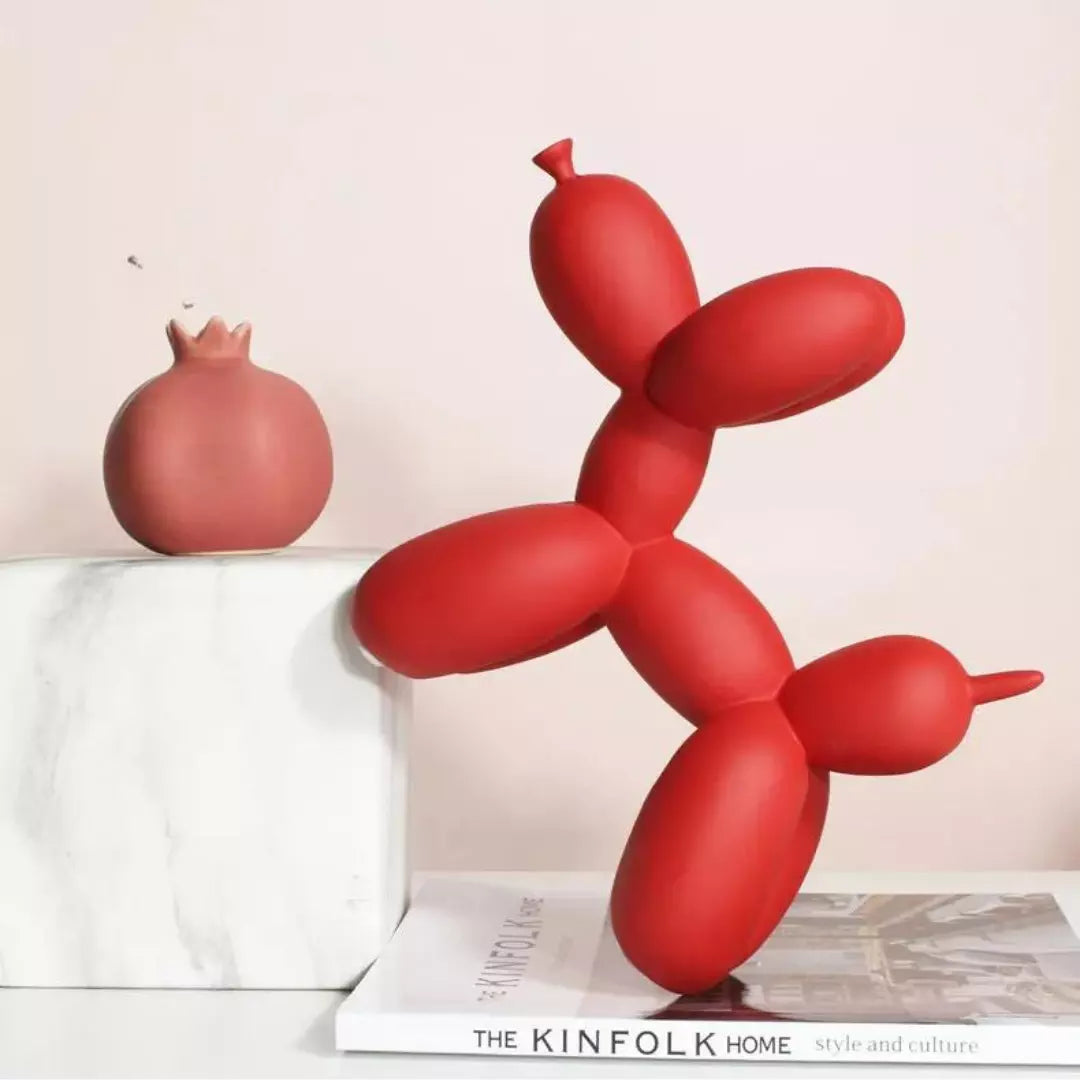 Ballonhund Dekofigur – Modernes Kunstobjekt aus Resin (Cópia)