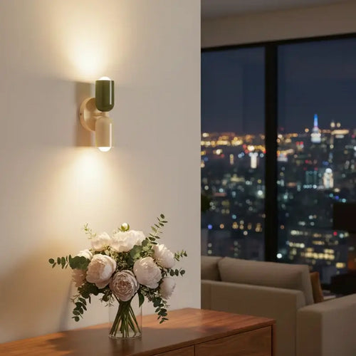 Arandela de Parede Dupla Minimalista