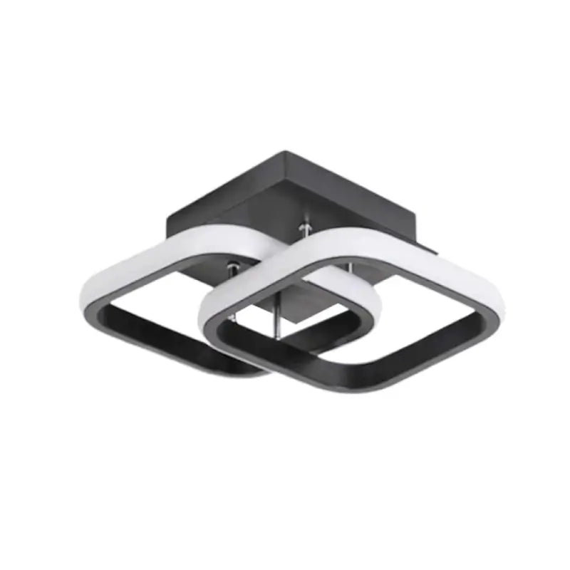 Moderne LED-Deckenleuchte mit einstellbaren Lichtfarben (Bivolt)