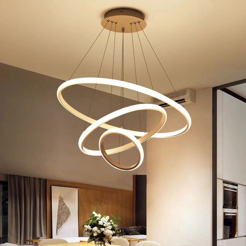 Modernes LED-Deckenlicht mit anpassbarem Design