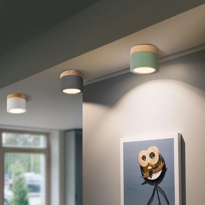 LED-Deckenleuchte Überlagerung Nordisch