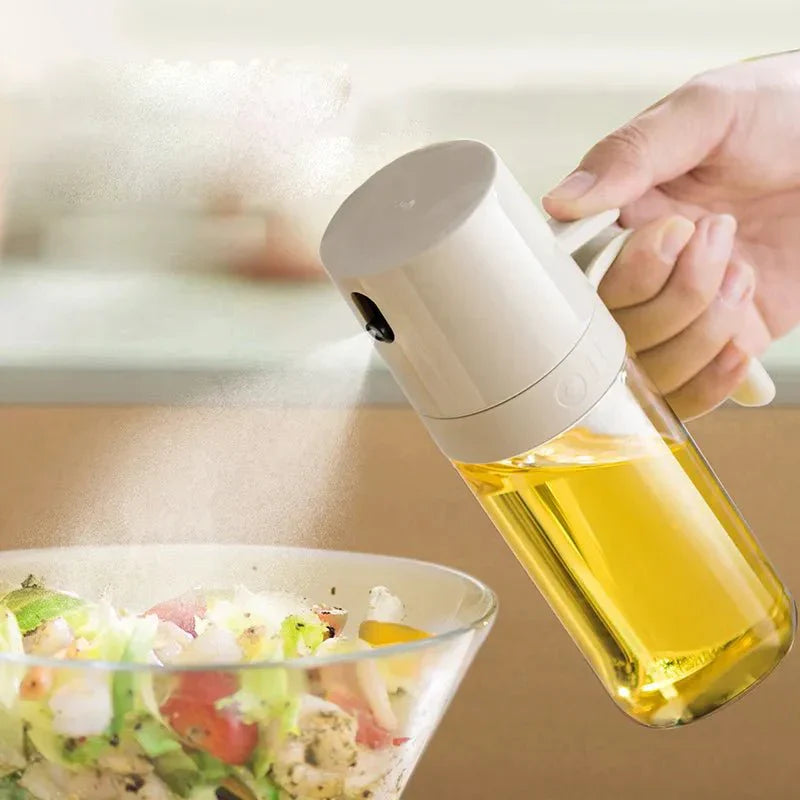Öl- und Essigsprüher aus Glas mit Halter