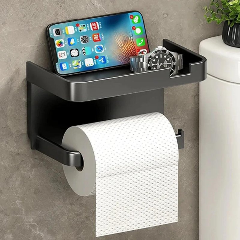 Wandhalterung für Toilettenpapier