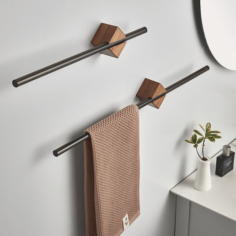 Handtuchhalter für Badezimmer Wooden